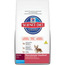 Hills Adultos Manutenção Saudavel Pedaços Pequenos - 1 kg 